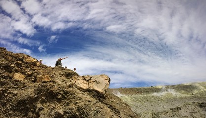 dall'interno del cratere © vcarollo