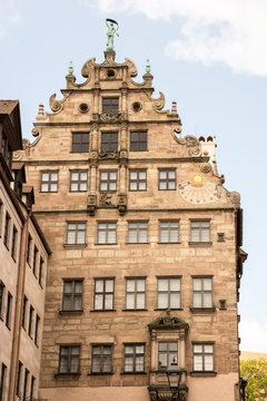 Historic house facade