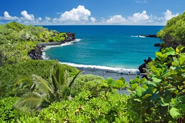 Gordijnen Hawaï-paradijs op het eiland Maui © Vacclav