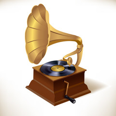 Gramophone print template