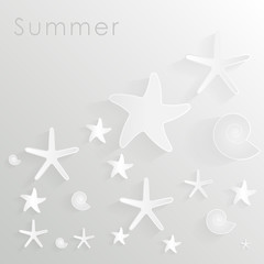 Obraz premium Summer holidays typography background