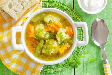 Vegetable soup