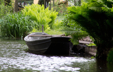 Kahn im Spreewald