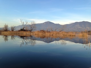 Fototapeta premium Torbiere di Iseo