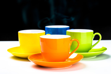 colorful cup
