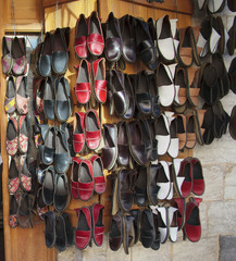 Old Turkish shoe Yemeni store