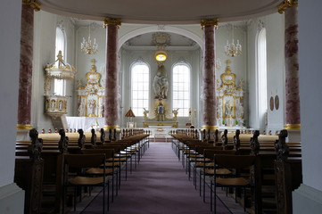 Fototapeta na wymiar Basilika Sankt Johann Saarbrücken