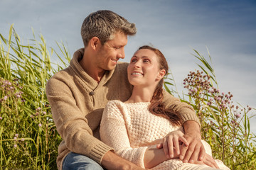 autumn couple