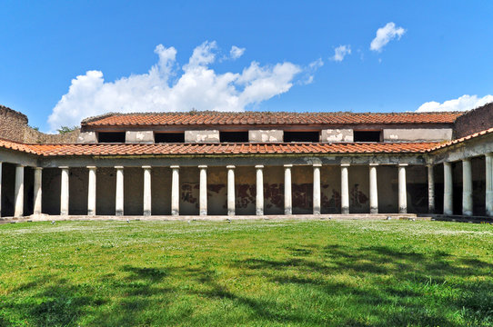 Oplontis, scavi archeologigi - villa di Poppea