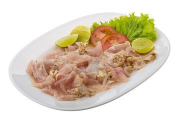Swordfish carpaccio
