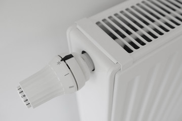 radiator regulator set to off detail