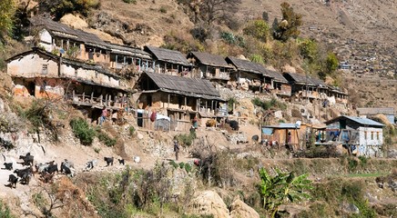 Srikot village - Village in western Nepal