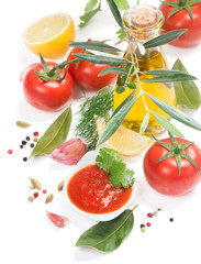 Obraz na płótnie Canvas tomato sauce