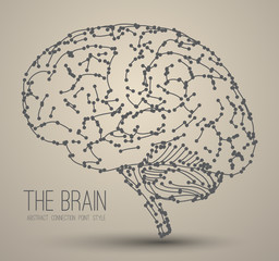 Brain abstract .