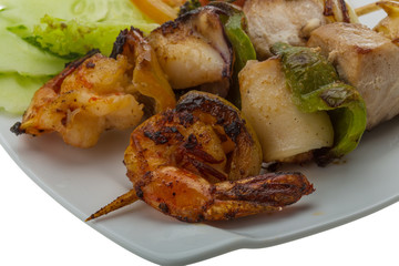 Seafood barbeque