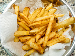 Close-up of French fries