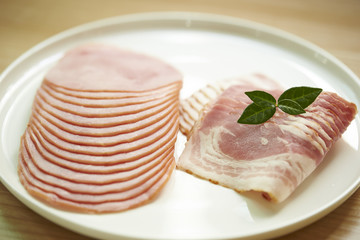 Fresh Sliced Pork Bacon