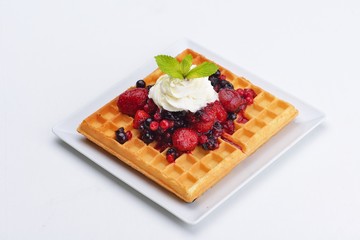fruit wafel