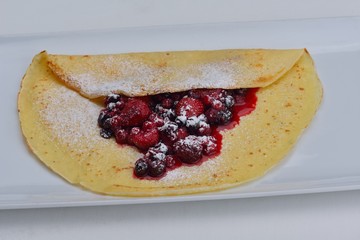 fruit pancake