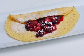 fruit pancake