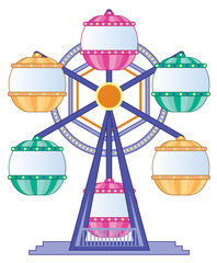 Ferris wheel - Illustration