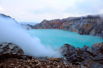 Kawah Ijen Volcano, Indonesia