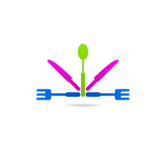 Kitchen business icon menu