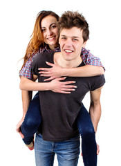 Fototapeta premium couple in love