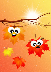 funny leaves