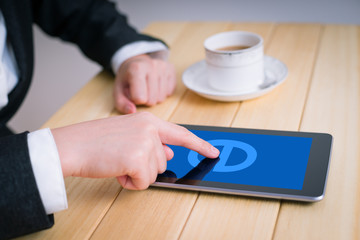 using internet with tablet PC