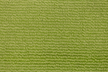 Green carpet close-up background texture