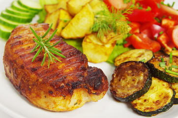 fry steak