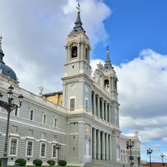 Cathedral La Almudena in Madrid