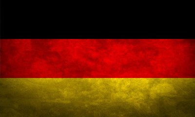 Obraz premium Germany grunge flag