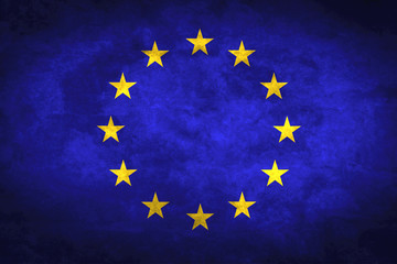 Grunge European Flag