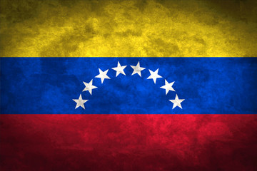 Venezuela grunge flag