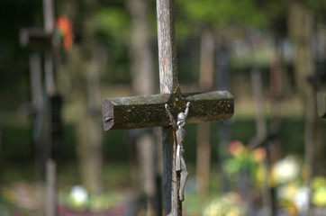 Cementary cross