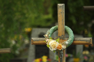 catholic cementary cross