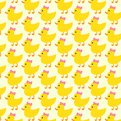 Duck pattern background