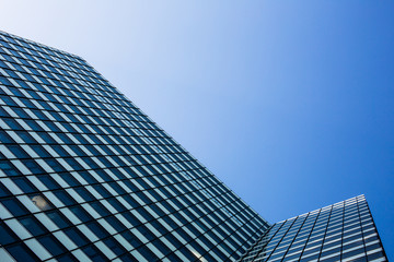 Fototapeta na wymiar Exterior of building - abstract concept; skyscraper