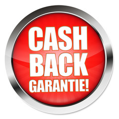 Cash Back Garantie! Button, Icon