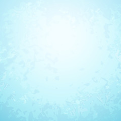 Obraz premium Abstract light blue paper background with bright center