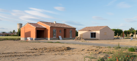 Maison en construction
