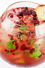 Berries and fruit cocktail
