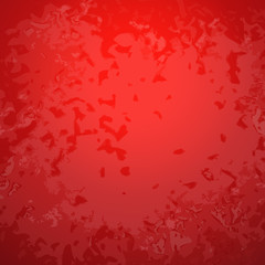 Abstract red paper background with bright center spotlight