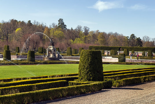 Drottningholm Palace garden, Stockholm