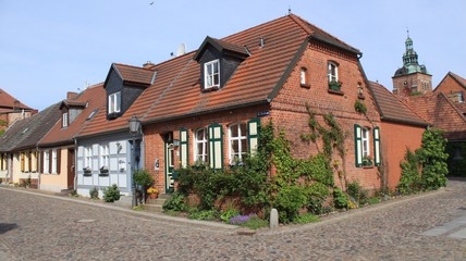 Kleiner Graben in Wittstock`s Altstadt