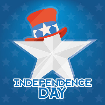 American Independence Day Background Editable