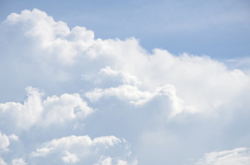 Cloud and blue sky