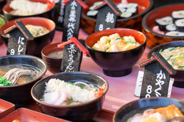 Fototapeta premium Traditional market in Japan.